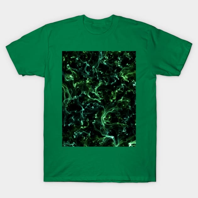 Green nebula T-Shirt by Nerdiant